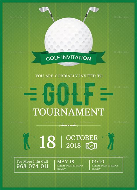 golf outing invitation template|golf invitation wording.